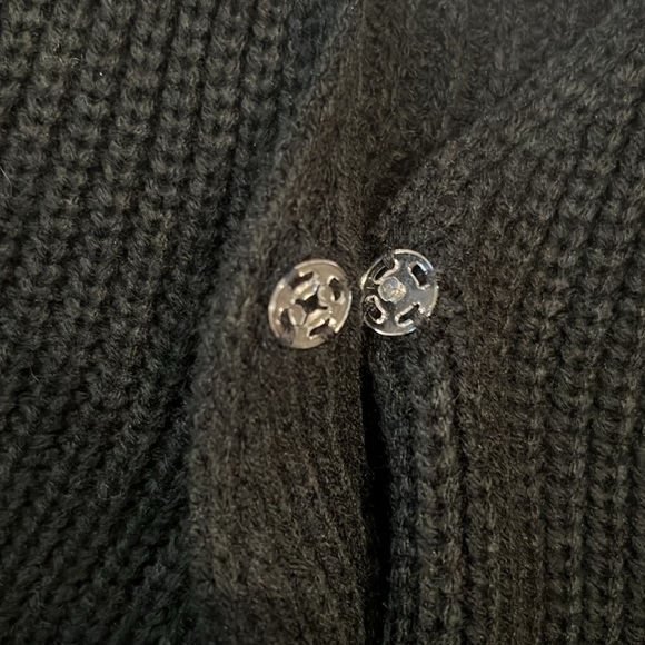 NWT KIRUNDO Wrap Sweater Balloon Sleeves Ribbed Knitted Pullover Tie Front Top - Picture 12 of 13